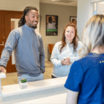 doctor discussing regenerative medicine treatment with patients