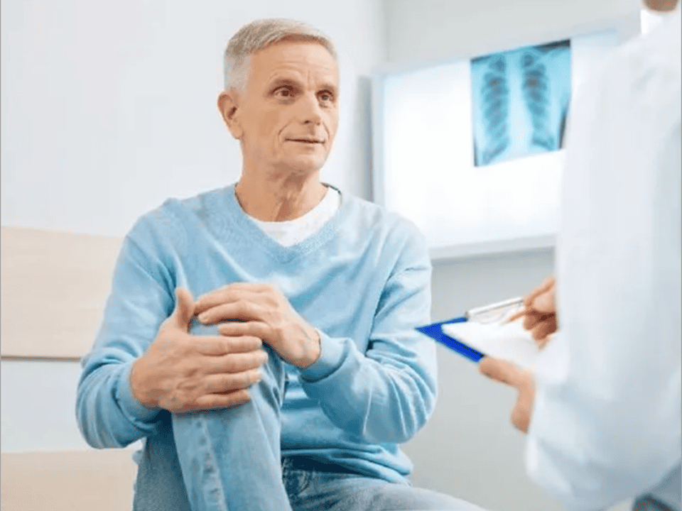 Regenerative medicine treatment for knee pain